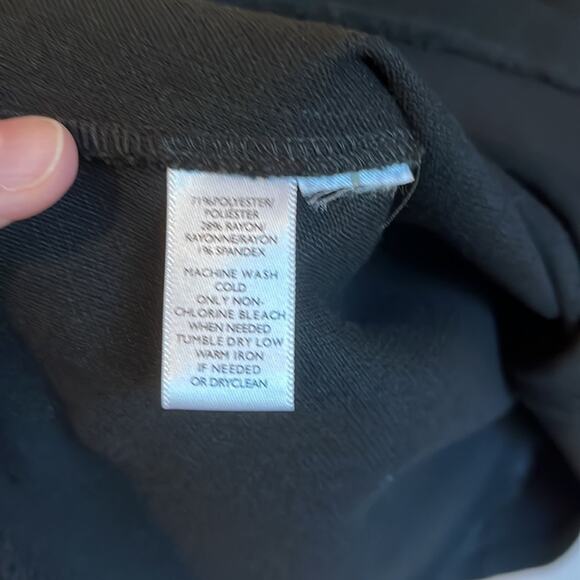 LOFT Sleeveless Black Dress - Picture 8 of 8